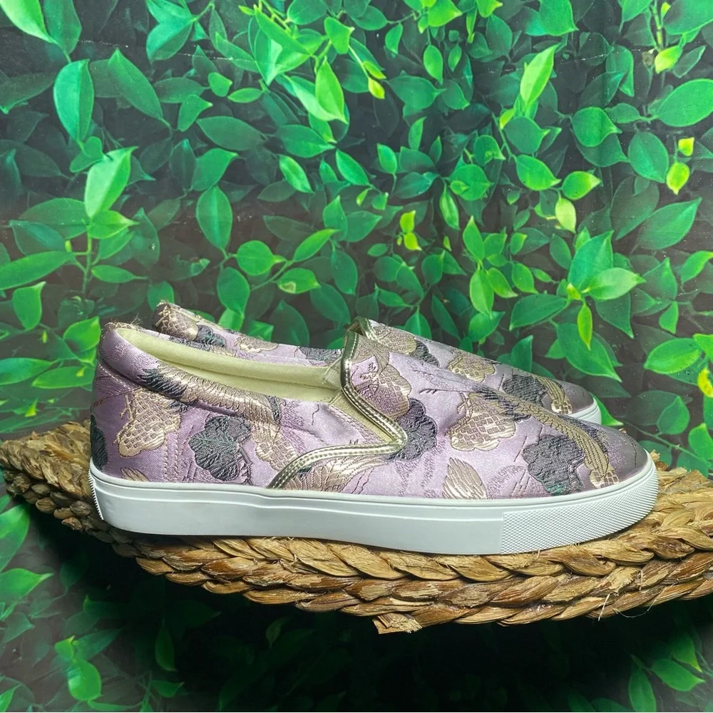 Johnny was slip on sneakers crane purple - Picture 1 of 7